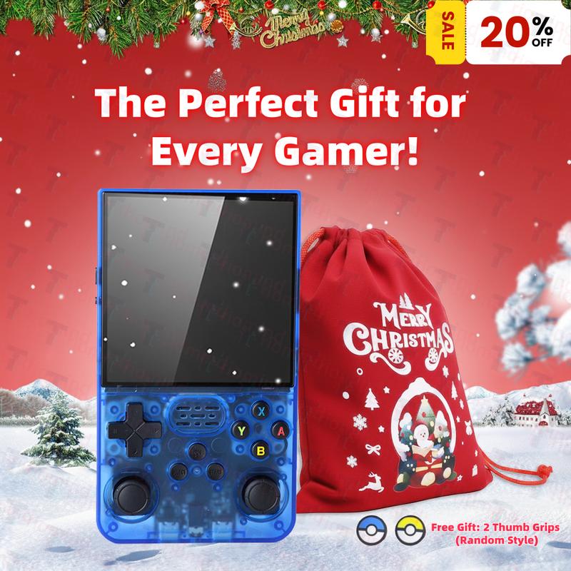 Console de Jeu Portable Rétro – Écran IPS 4" & Système Linux