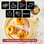 Friteuse à Air Double Tiroir 8L